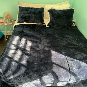 Ugg Bedding X Bed Bath Beyond Blue Comforter W Shams Poshmark